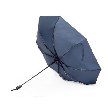 Parapluie Personnalisé Durable pas cher - Krastony Matières : PET recyclé Couleurs : noir cadeau collaborateur premium