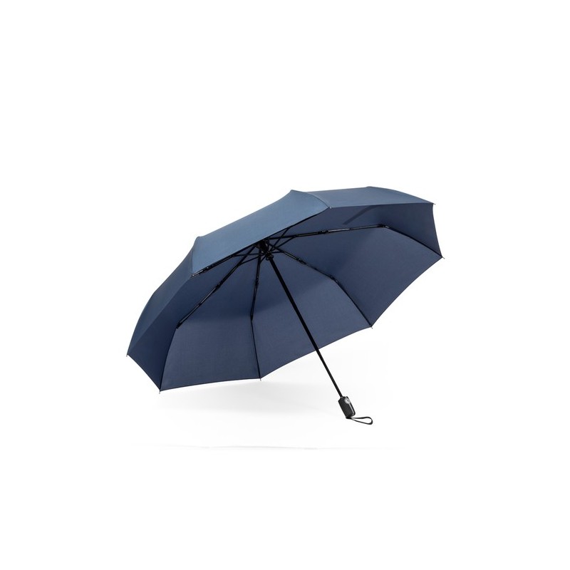 Parapluie Personnalisé Durable pas cher - Krastony Matières : PET recyclé Couleurs : bleu marine livraison express 24h 48h