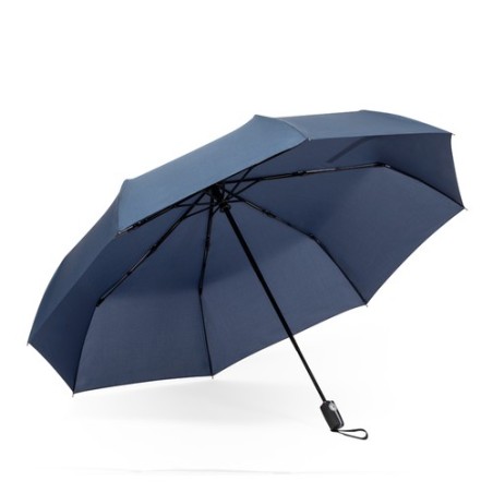 Parapluie Personnalisé Durable pas cher - Krastony Matières : PET recyclé Couleurs : bleu marine livraison express 24h 48h