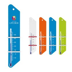 Thermomètre Précision Personnalisé en Métal Laqué 30cm - Design Élégant