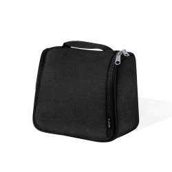 Trousse Éco-responsable Personnalisable Gean Couleurs : noir Matières : polyester recyclé