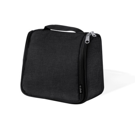 Trousse Éco-responsable Personnalisable Gean Couleurs : noir Matières : polyester recyclé livraison express 24h 48h