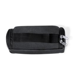 Trousse Éco-responsable Personnalisable Gean Couleurs : noir Matières : polyester recyclé impression logo haute qualité