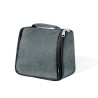 Trousse Éco-responsable Personnalisable Gean Couleurs : gris Matières : polyester recyclé personnalisable avec votre logo