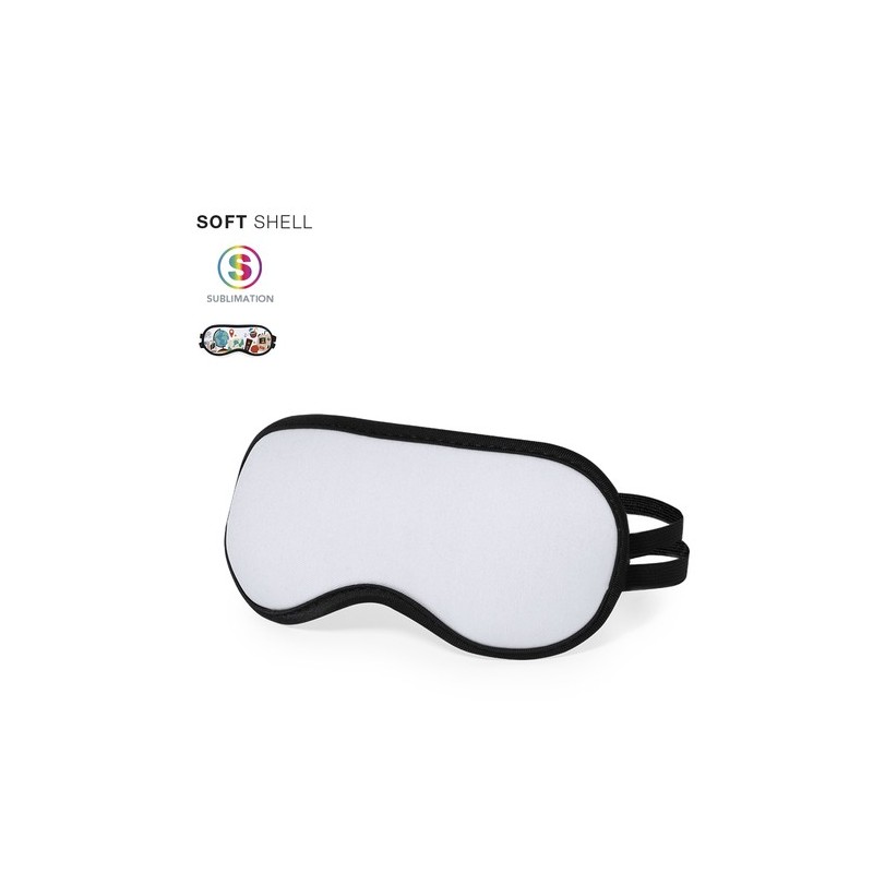 Masque de Voyage Éco-responsable Personnalisé Bien-être Sublimation Ranta Matières : softshell Couleurs : blanc personnalisable 