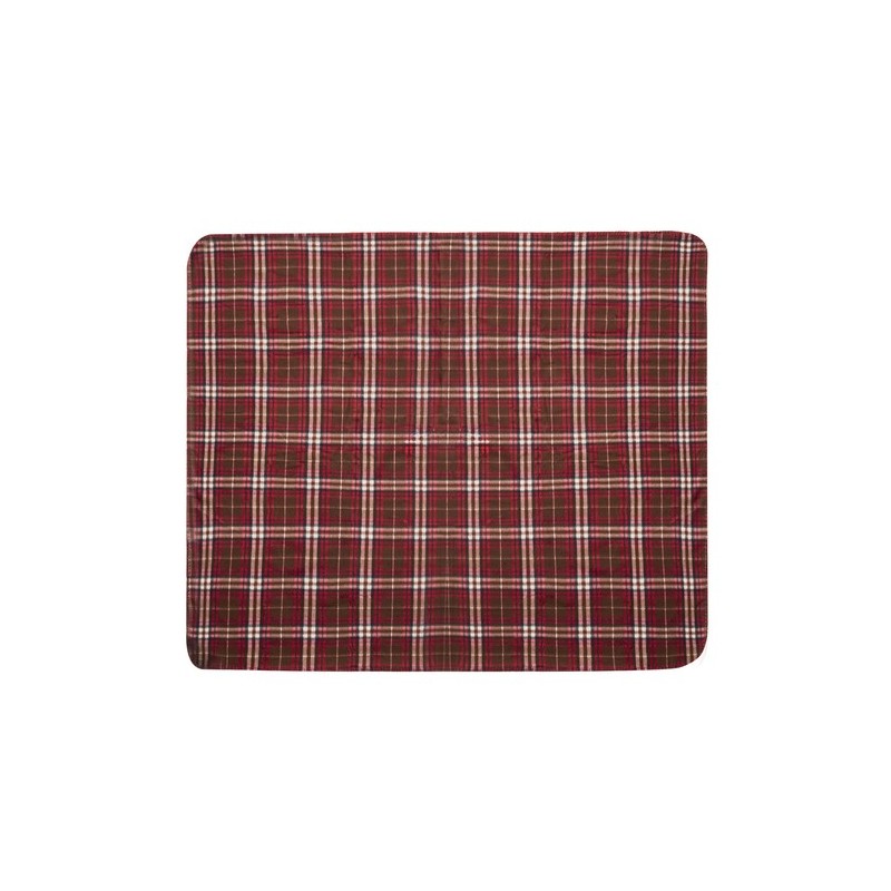 Couverture Éco-responsable et Confortable Personnalisée Barzagli pas cher Couleurs : gris Matières : polyester recyclé impressio