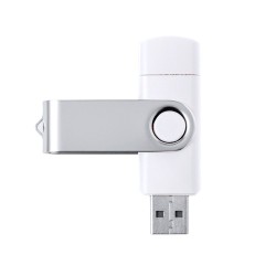 Clé USB Personnalisée Pratique et Élégante 16GB Ladny Couleurs : blanc goodies publicitaire événementiel