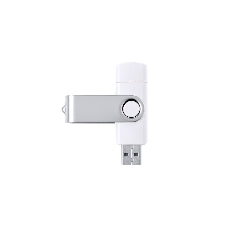 Clé USB Personnalisée Pratique et Élégante 16GB Ladny Couleurs : blanc goodies publicitaire événementiel