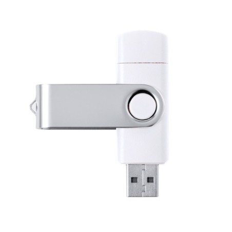 Clé USB Personnalisée Pratique et Élégante 16GB Ladny Couleurs : blanc goodies publicitaire événementiel