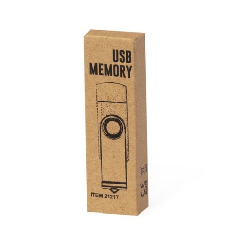 Clé USB Personnalisée Pratique et Élégante 16GB Ladny Couleurs : blanc impression haute définition