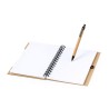 Cahier Éco-Responsable Personnalisé pas cher Mecony Matières : carton recyclé Couleurs : noir personnalisation rapide en France