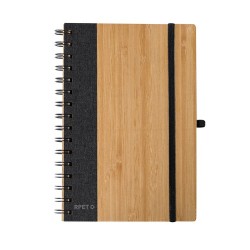 Cahier Éco-responsable d'Entreprise Gasmon Matières : bambou Couleurs : naturel objet promo petit budget