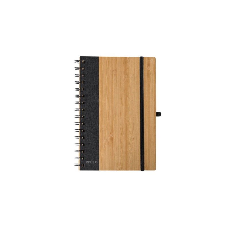 Cahier Éco-responsable d'Entreprise Gasmon Matières : bambou Couleurs : naturel objet promo petit budget