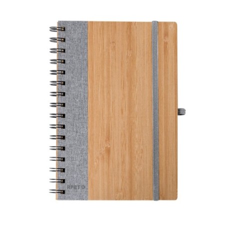 Cahier Éco-responsable d'Entreprise Gasmon Matières : bambou Couleurs : naturel livraison express 24h 48h