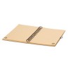 Cahier Éco-responsable d'Entreprise Gasmon Matières : bambou Couleurs : gris impression logo haute qualité