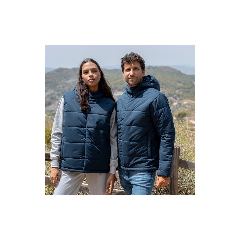 Veste Personnalisée Résistante au Vent et à l'Eau - Leanor Matières : polyester Taille textile : M Couleurs : noir personnalisab