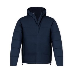 Veste Personnalisée Résistante au Vent et à l'Eau - Leanor Matières : polyester Taille textile : XXL Couleurs : noir objet promo