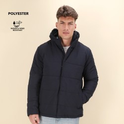 Veste Personnalisée Résistante au Vent et à l'Eau - Leanor Matières : polyester Taille textile : S Couleurs : bleu marine goodie