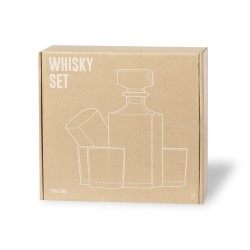 Set Élégant de Whisky Personnalisé Rockwel Matières : verre marquage laser ultra précis