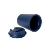 Mug Isotherme Personnalisé en Verre Thermique Holwe Couleurs : noir Matières : polypropylène (PP) recyclé cadeau collaborateur p