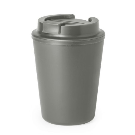 Mug Isotherme Personnalisé en Verre Thermique Holwe Couleurs : blanc Matières : polypropylène (PP) recyclé goodies entreprise de