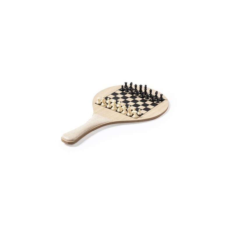 Raquette de Plage Personnalisable 3 en 1 - Pecter Matières : bois impression haute définition