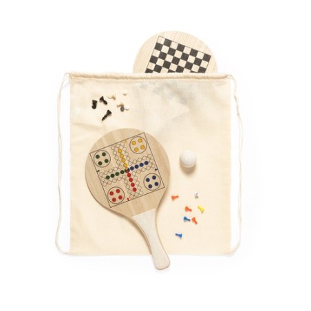 Raquette de Plage Personnalisable 3 en 1 - Pecter Matières : bois livraison express 24h 48h