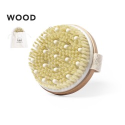 Brosse Exfoliante Personnalisée de Massage - Ruck Matières : bois