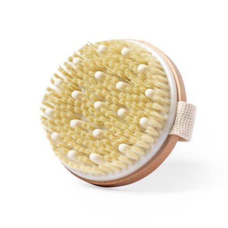 Brosse Exfoliante Personnalisée de Massage - Ruck Matières : bois cadeau entreprise pas cher