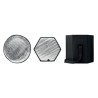 Tabouret/Table Pliable Personnalisé Éco-responsable pour Loisirs - SEAT & DRINK Matières : MDF Couleurs : noir cadeau entreprise