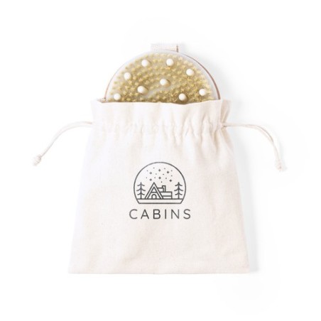 Brosse Exfoliante Personnalisée de Massage - Ruck Matières : bois impression haute définition
