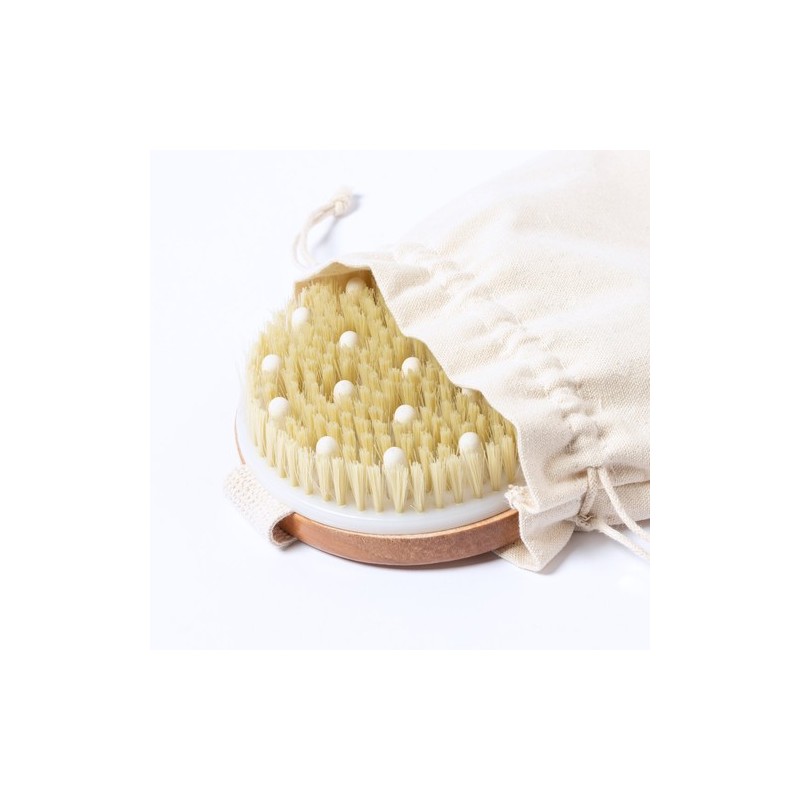 Brosse Exfoliante Personnalisée de Massage - Ruck Matières : bois livraison express 24h 48h