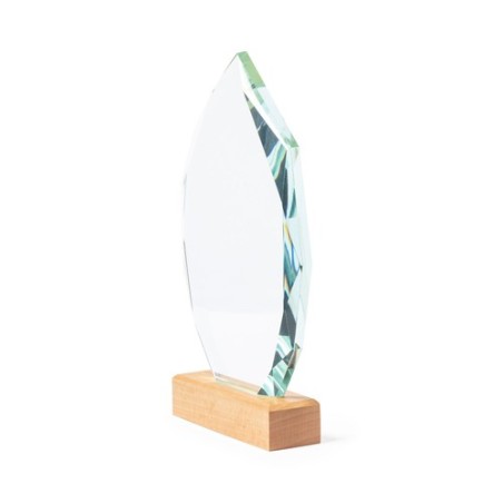 Plaque Commémorative Personnalisée - Pulman Matières : bois cadeau entreprise pas cher