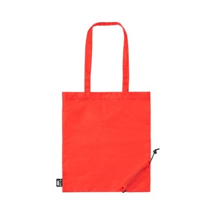 Sac Éco-responsable Pliable Publicitaire Lulu Couleurs : bleu Matières : polyester recyclé cadeau client original
