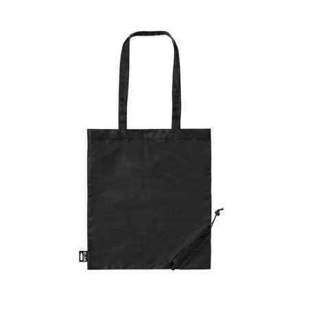 Sac Éco-responsable Pliable Publicitaire Lulu Couleurs : rouge Matières : polyester recyclé impression haute définition