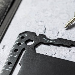 Outils Multifonctions Personnalisés Multi Outils Frest Matières : acier inoxydable Couleurs : noir livraison express 24h 48h