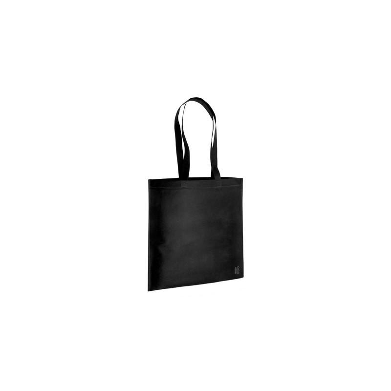 Sac Éco-responsable Personnalisé de Shopping Mariek pas cher Matières : PET recyclé Couleurs : noir cadeau collaborateur premium