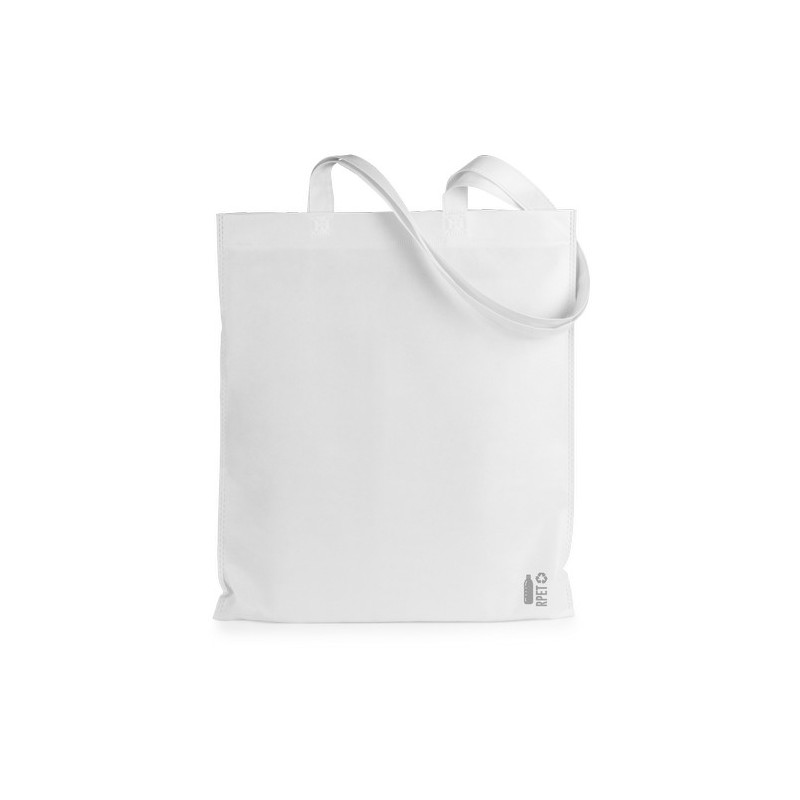 Sac Éco-responsable Personnalisé de Shopping Mariek pas cher Matières : PET recyclé Couleurs : noir cadeau collaborateur premium