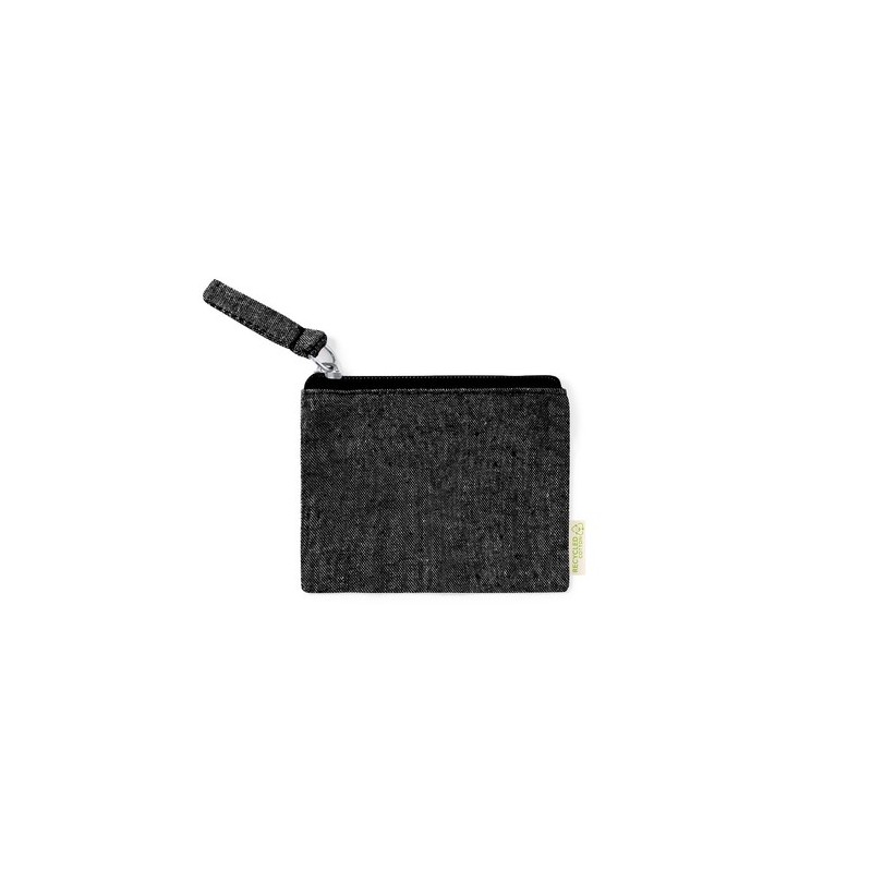 Porte Monnaie Éco-responsable Personnalisable Fontix Matières : coton recyclé Couleurs : rouge personnalisation sur mesure
