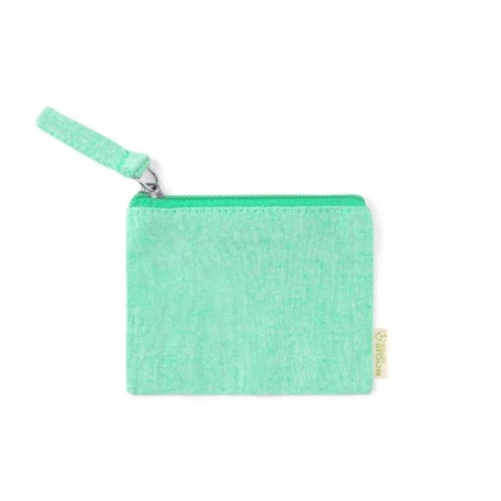 Porte Monnaie Éco-responsable Personnalisable Fontix Matières : coton recyclé Couleurs : rouge impression haute définition