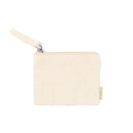 Porte Monnaie Éco-responsable Personnalisable Fontix Matières : coton recyclé Couleurs : bleu goodies entreprise design