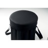 Tabouret/Table Pliable Personnalisé Éco-responsable pour Loisirs - SEAT & DRINK Matières : MDF Couleurs : noir impression haute 