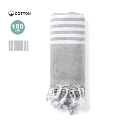 Paréo Serviette Confortable et Stylé en 100% Coton Vedant Matières : coton Couleurs : bleu marine 2