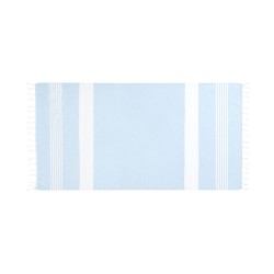 Paréo Serviette Confortable et Stylé en 100% Coton Vedant Matières : coton Couleurs : bleu clair impression haute définition