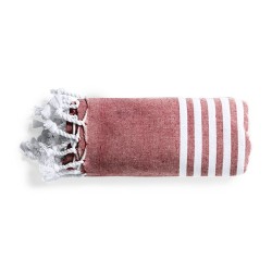 Paréo Serviette Confortable et Stylé en 100% Coton Vedant Matières : coton Couleurs : gris livraison express 24h 48h