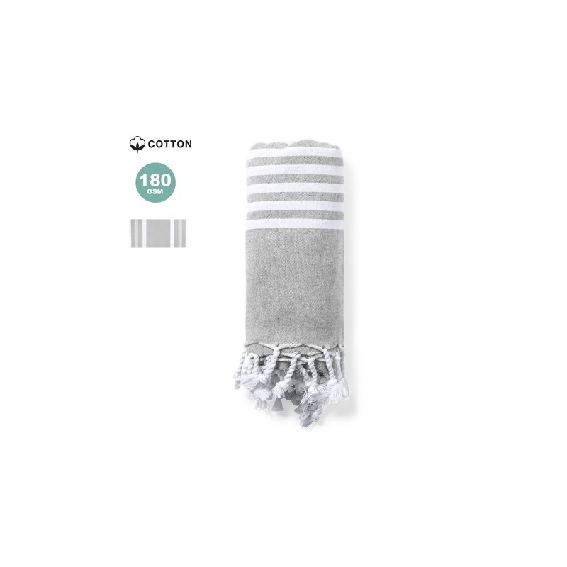 Paréo Serviette Confortable et Stylé en 100% Coton Vedant Matières : coton Couleurs : rouge objet promotionnel éco-responsable