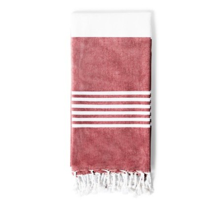 Paréo Serviette Confortable et Stylé en 100% Coton Vedant Matières : coton Couleurs : rouge objet publicitaire robuste