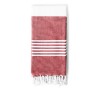 Paréo Serviette Confortable et Stylé en 100% Coton Vedant Matières : coton Couleurs : rouge objet publicitaire robuste