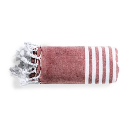 Paréo Serviette Confortable et Stylé en 100% Coton Vedant Matières : coton Couleurs : marron personnalisation rapide en France