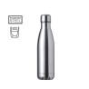 Bidon Isotherme Personnalisé 550ml Éco-responsable Liyar Matières : acier inoxydable Couleurs : bleu cadeau collaborateur premiu